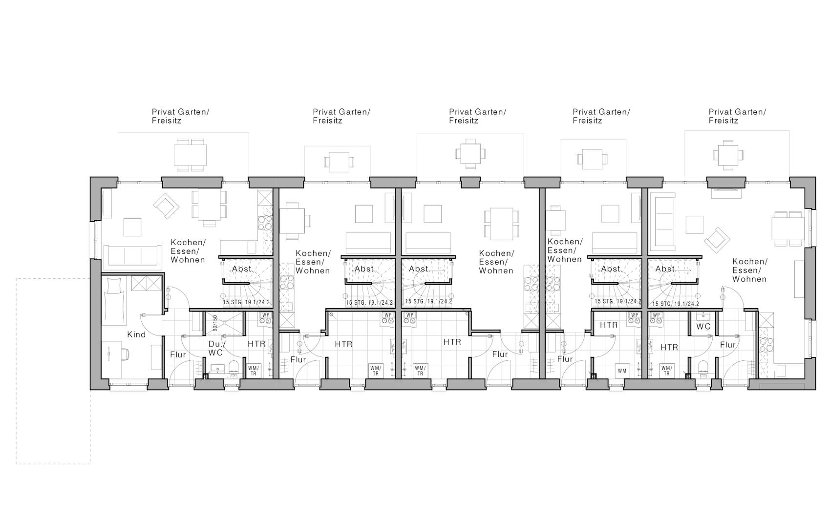 Grundriss Power Townhouse