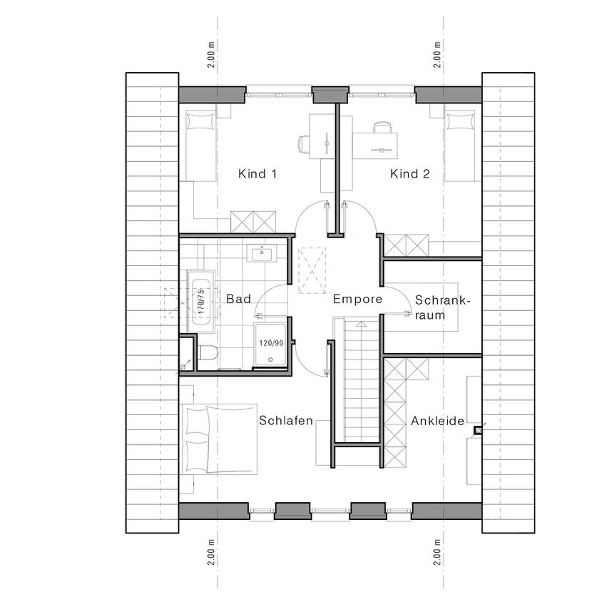 Grundriss Einfamilienhaus Maxime 420