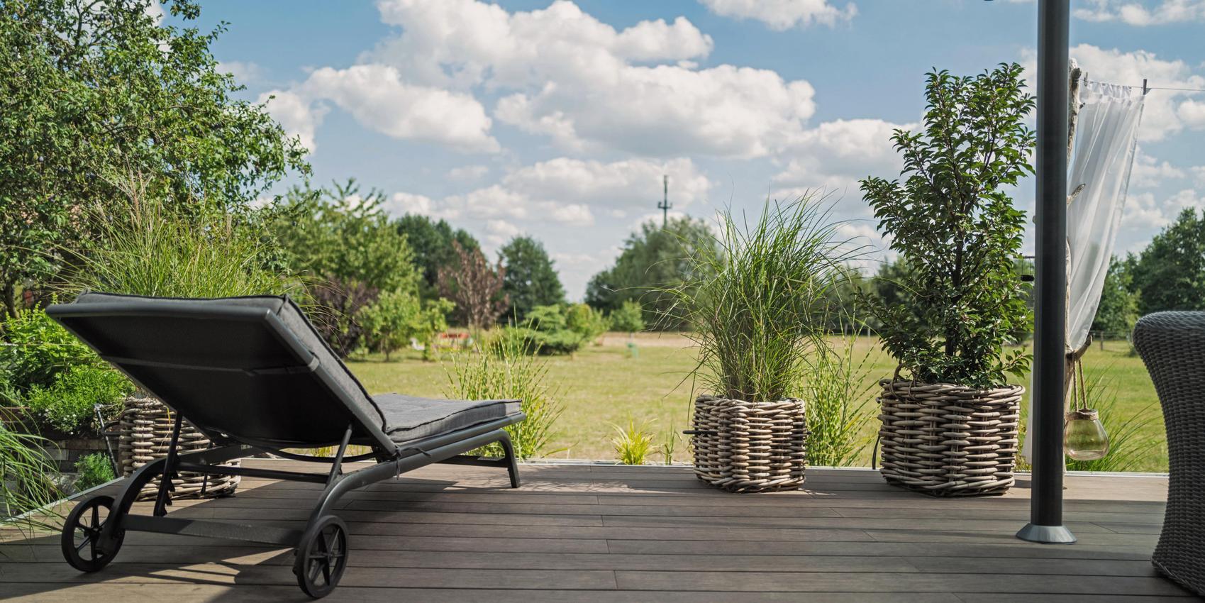 Strandhaus Maxime 300 Terrasse 